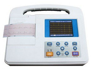 320 * 240 3,5 Inch 1 Kanallı EKG İzleme Sistemi, Otomatik / Man / RR Ritim Modları