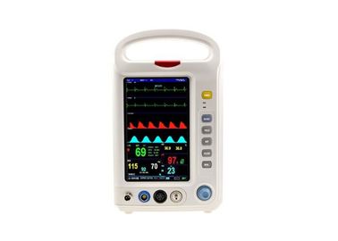 Çok Kanallı EKG Ekranlı 7 inç Taşıma Çok Parametreli Monitör Tıbbi Hasta Monitörü