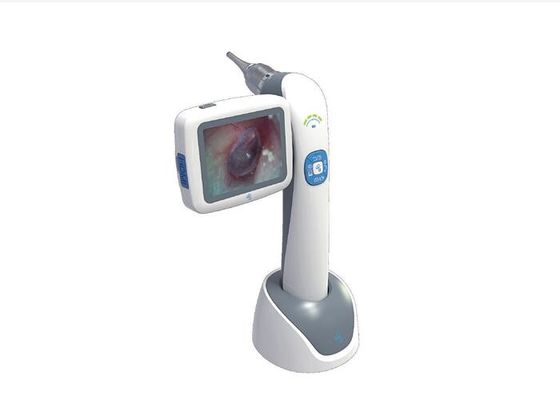 USB ve 3 İnç Ekranlı Tıbbi Dijital Kapsam Mini Otoskop Laringoskop Rinoskop Video Kamera