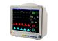6 Standart Parametreli 12.1 İnç Yüksek Çözünürlüklü Renkli LCD Hasta Monitörü EKG, RESP, NIBP, SPO2, 2-TEMP, PR / HR