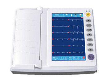 12 Kanal Renkli Ekran, EKG İzleme Sistemi USB / RS232 arabirimi