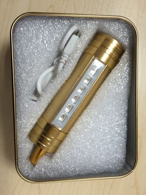 Taşınabilir Vasküler Projektör Venipunktür Kızılötesi Damar Bulucu Damar Bulucu Golden Aluminum